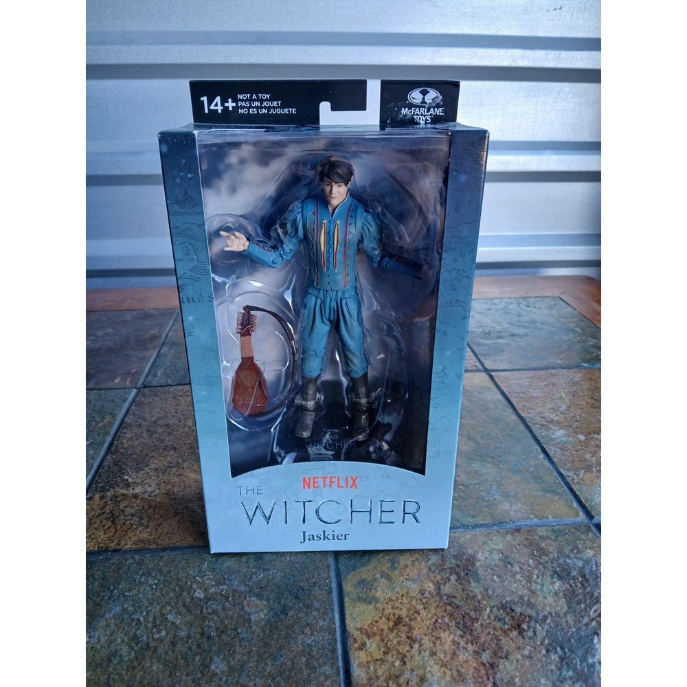 The Witcher Jaskier Chase Platinum Edition Action Figure Netflix -McFarlane Toys